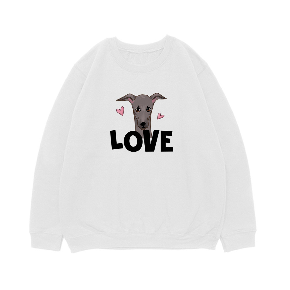 Свитшот "Левретка - LOVE"