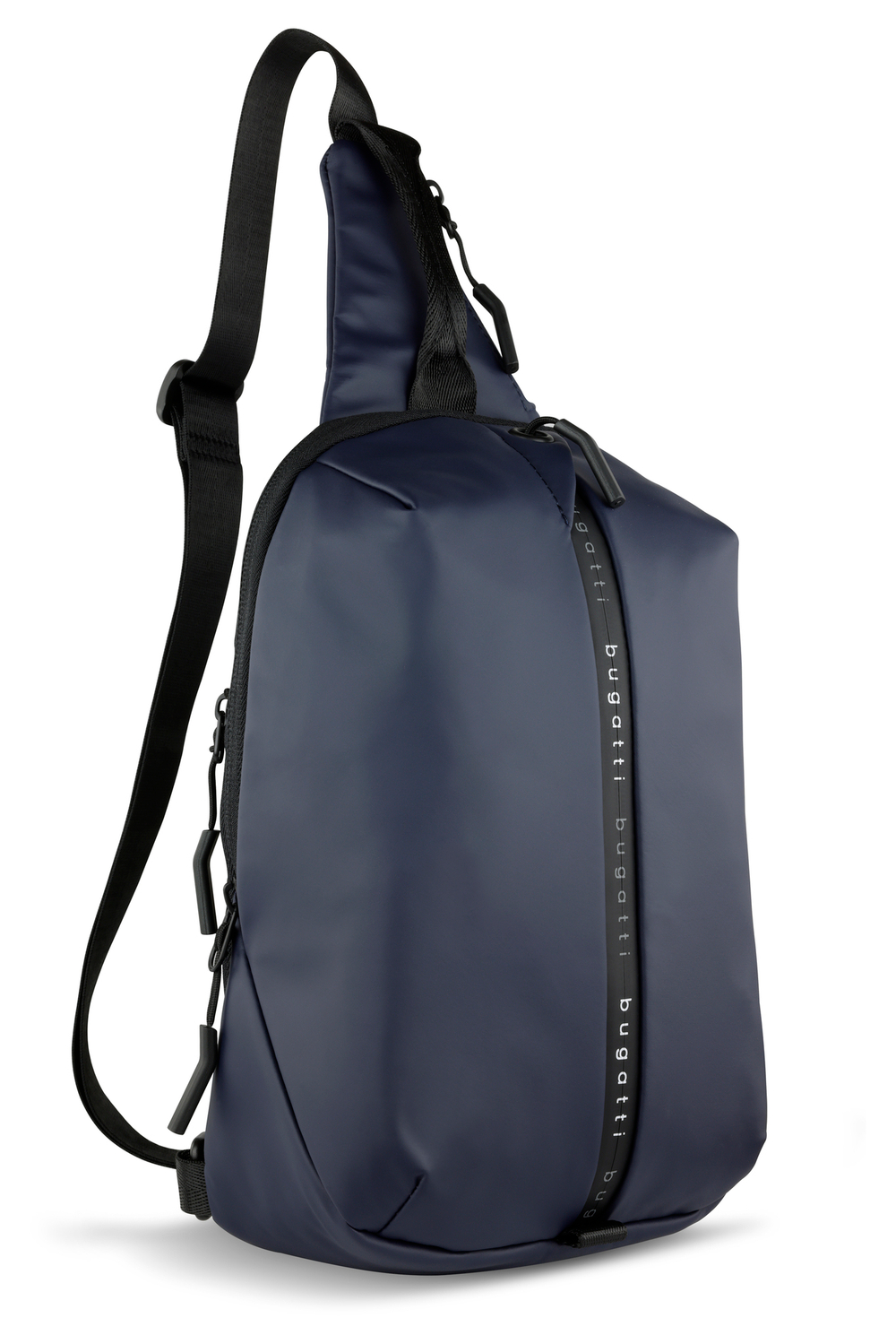 Фото рюкзак с одним плечевым ремнем BUGATTI Blanc синий тарпаулин/полиэстер  с гарантией