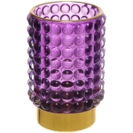 Подсвечник «Мерцание» 8,5*12,5 см, Фиолетовый