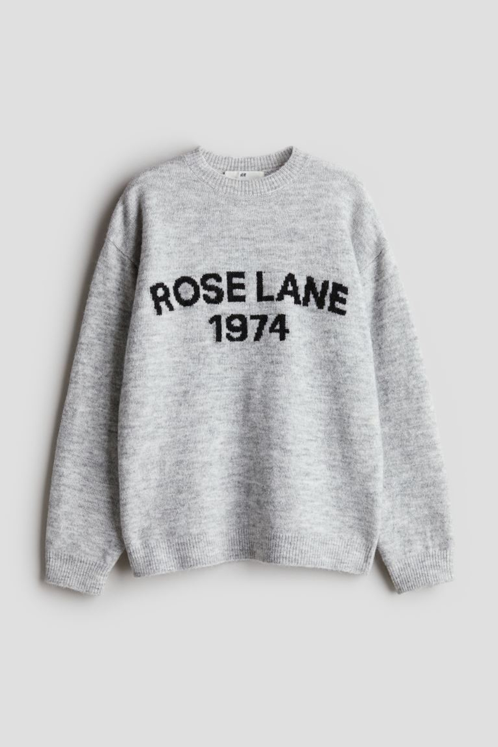 H&M Свитер свободного кроя, серый