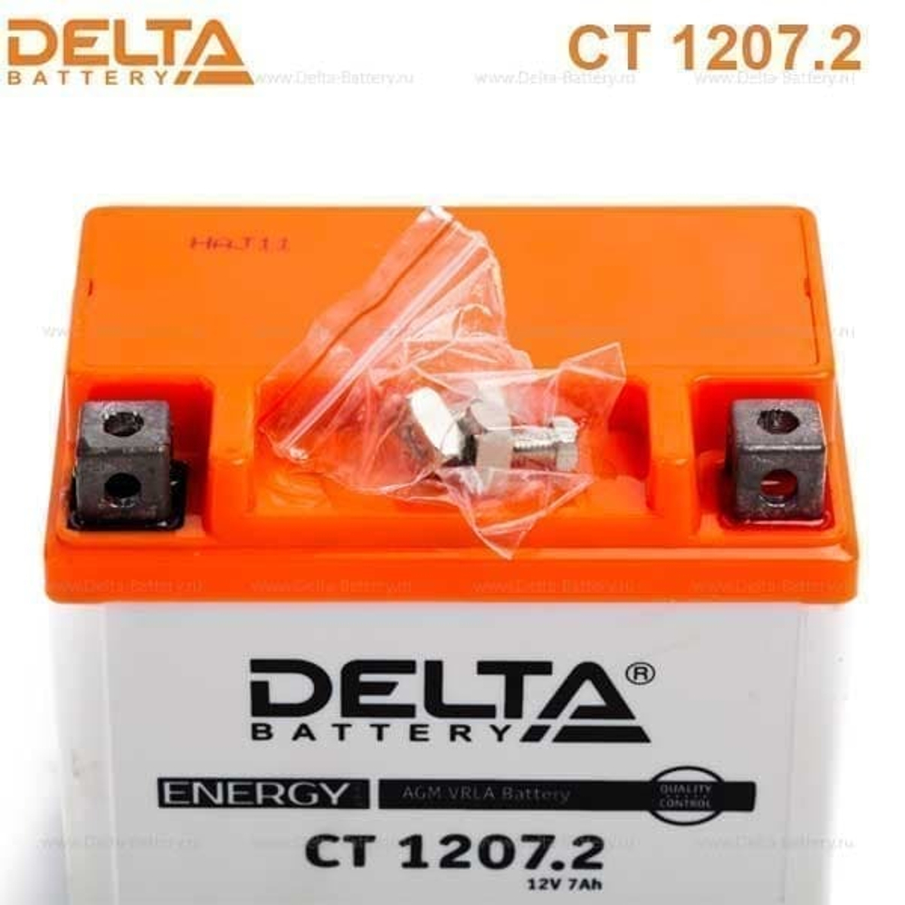 Аккумулятор Delta CT 1207.2 (12V / 7Ah) [YTZ7S]