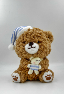 Мягкая игрушка «Мишка для сна» 25 см оптом