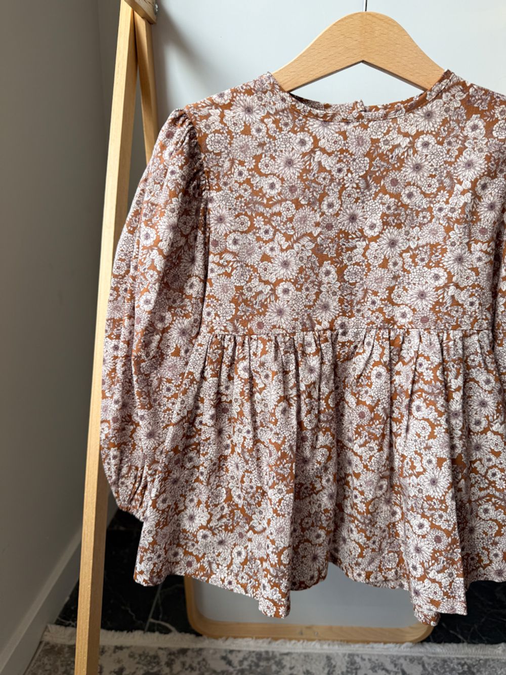 Хлопковая блузка Bebe Organic, 116