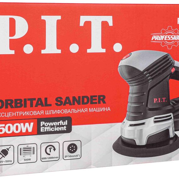 Шлифмашина P.I.T. эксцентриковая РDS150-С (500Вт,150мм подошва,кол-во обор 6000-12000) (8) купить в Москве и Московской области по низкой цене с доставкой по России — (1) Шлифмашина P.I.T. эксцентриковая РDS150-С (500Вт,150мм подошва,кол-во обор 6000-12000) (8) — (1)