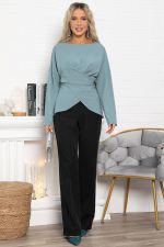 Блуза Леа (морская волна) Б14954-5М LT Collection