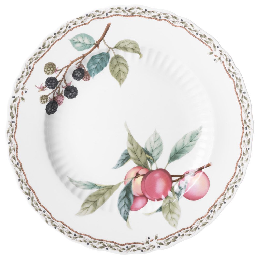 НАБОР ТАРЕЛОК ОБЕДЕННЫХ LEFARD "FRUIT GARDEN" 2 ШТ. 25,5 СМ (КОР=16НАБ.)