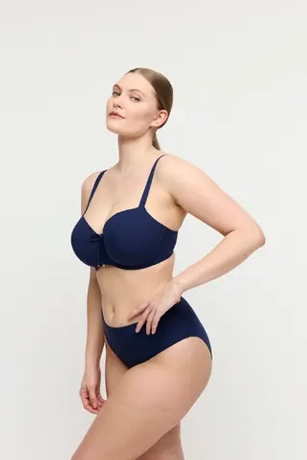 PRIMADONNA Swim Aswan Топ-балконет с поролоновой вставкой, темно-синий