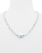 91002395 Колье Роман с камнем