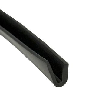 Гарпун для встраиваемого магнитного трека в натяжной ПВХ потолок 1 метр CLT 0.234 07 BL чёрный Space Crystal Lux