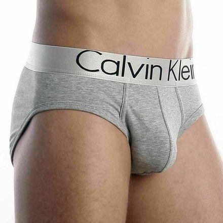 Мужские трусы брифы Calvin Klein Brief Steel Grey