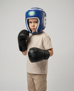 Детский шлем Green Hill Kickboxing синий