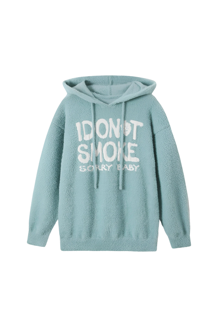 Плюшевое худи DONSMOKE Loose fit Plush Hoodie