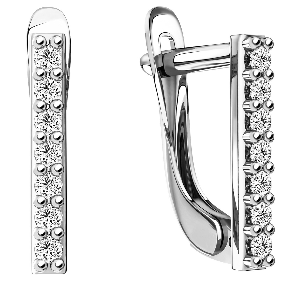 Серьги из золота 585 пробы