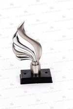 Наконечник АМ Вингс 16мм, сатин+серебро глянец