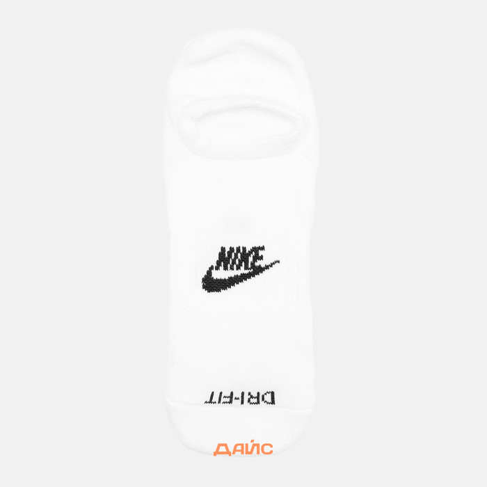Носки Nike Everyday Plus Cushioned No Show Footie 3 Pairs артикул:DN3314-100 - купить в магазине Дайс