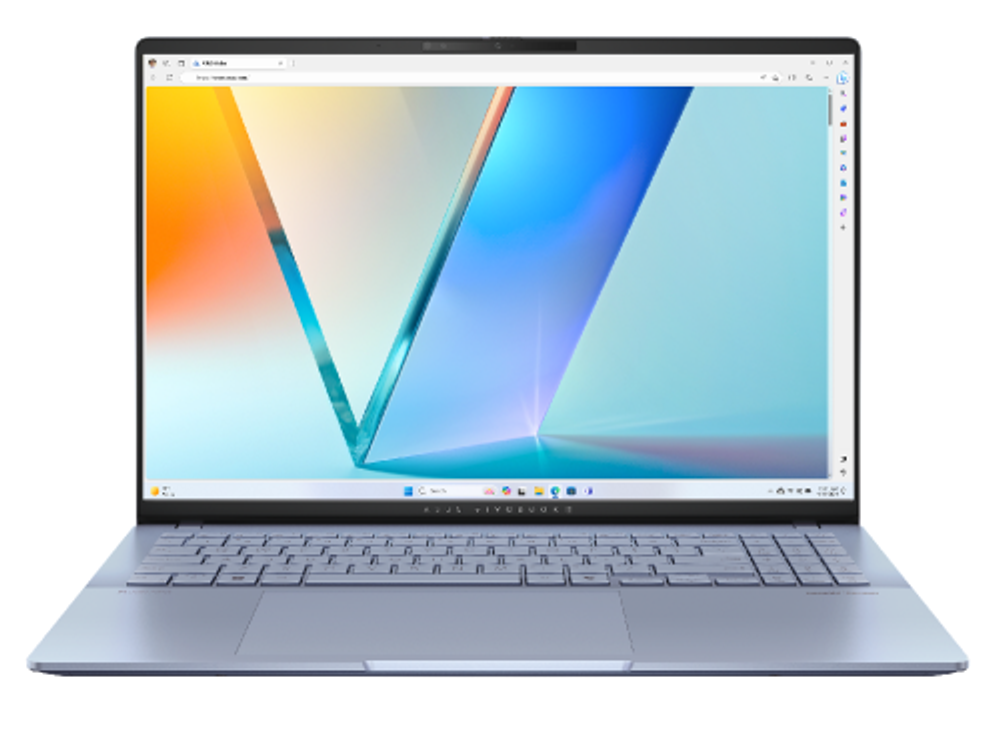 Ноутбук Asus/Vivobook S 16/S5606CA-RI131W/1г/Core Ultra 5/225H/1,7 GHz/16 Gb/PCIe NVMe SSD/512 Gb/No ODD/Graphics/Arc/6 Gb/16 ''/2880x1800/Windows 11/