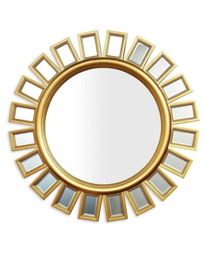 Зеркало солнце в золотой раме “Эштон”