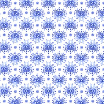 По мотивам гжели - 5