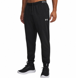 Мужские теннисные штаны Under Armour Vanish Training - black/white
