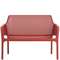 Красный пластиковый диван Net Bench | Nardi | Италия