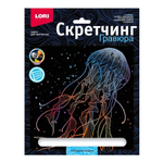 Скретчинг 18*24см Морские обитатели "Жемчужина" (Lori)