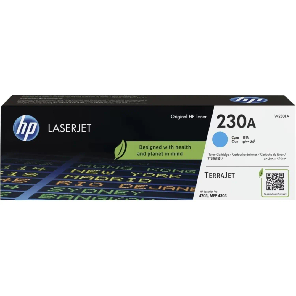 Тонер-картридж HP 230A гол. LaserJet для MFP 4303fdn/MFP 4303fdw (W2301A)