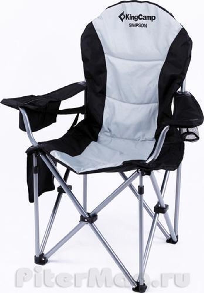Кресло KingCamp Delux Steel Arms Chair [3888]