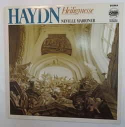 Винтажная виниловая пластинка Joseph Haydn Гайдн Йозеф Heiligmesse Missa Sancti Bernardi Von Offida B dur Fur Soli, Chor Und Orchester Hob. XXII 10 (GDR 1988)