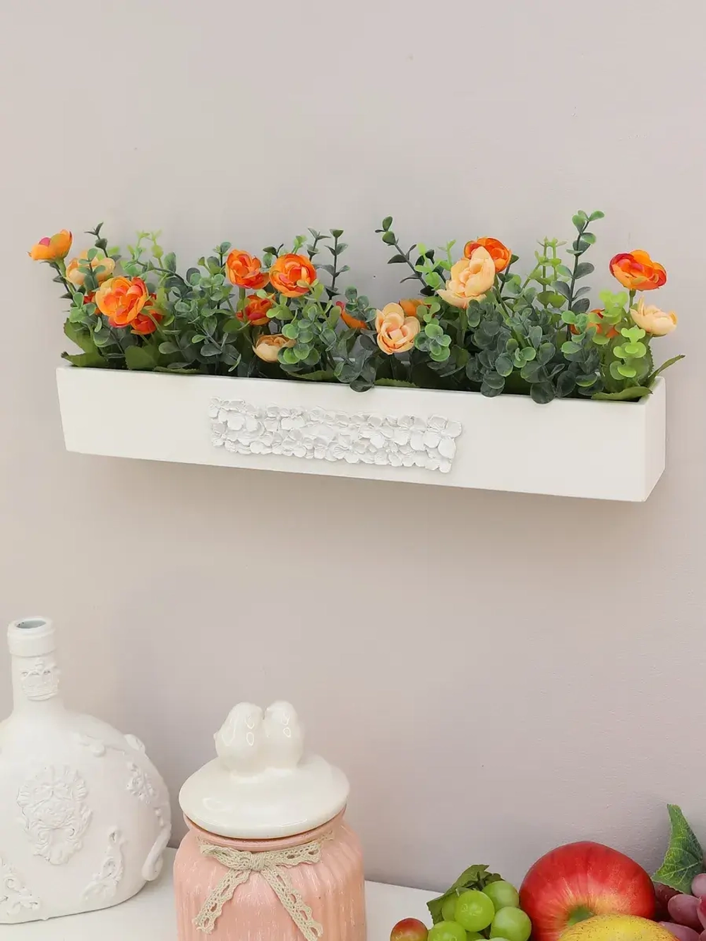 Искусственный цветы для декора в кашпо