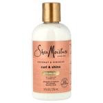 SheaMoisture, Curl & Shine, молочко для укладки волос, кокос и гибискус, 236 мл (8 жидк. унций)