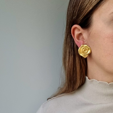 Клипсы розы Anne Klein