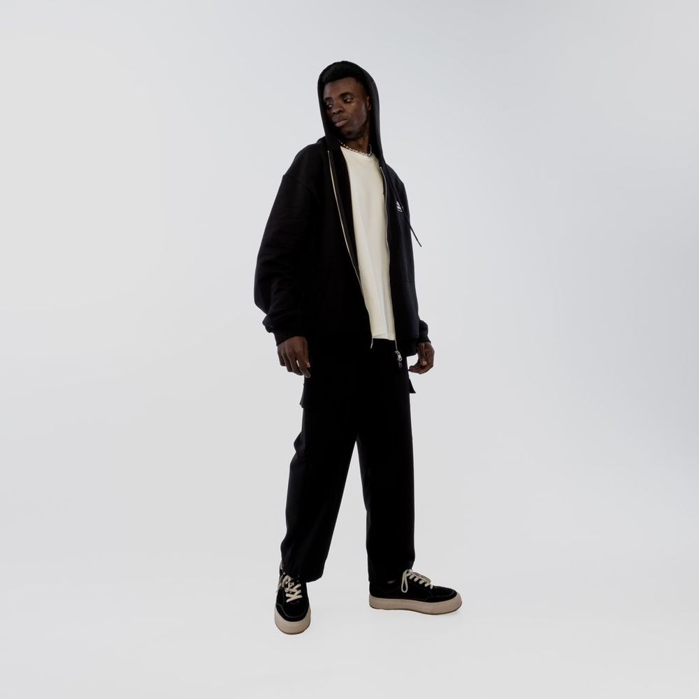 Худи Dissident на молнии Utopie черный