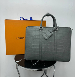 Портфель Louis Vuitton из кожи крокодила