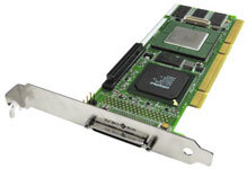 Контроллер Adaptec ASR-2120S ASR2120S (PCI64/66, LP) SINGLE U320, RAID 0,1,01,5, 1channel, 15dev., 64Mb OEM 2215200-R