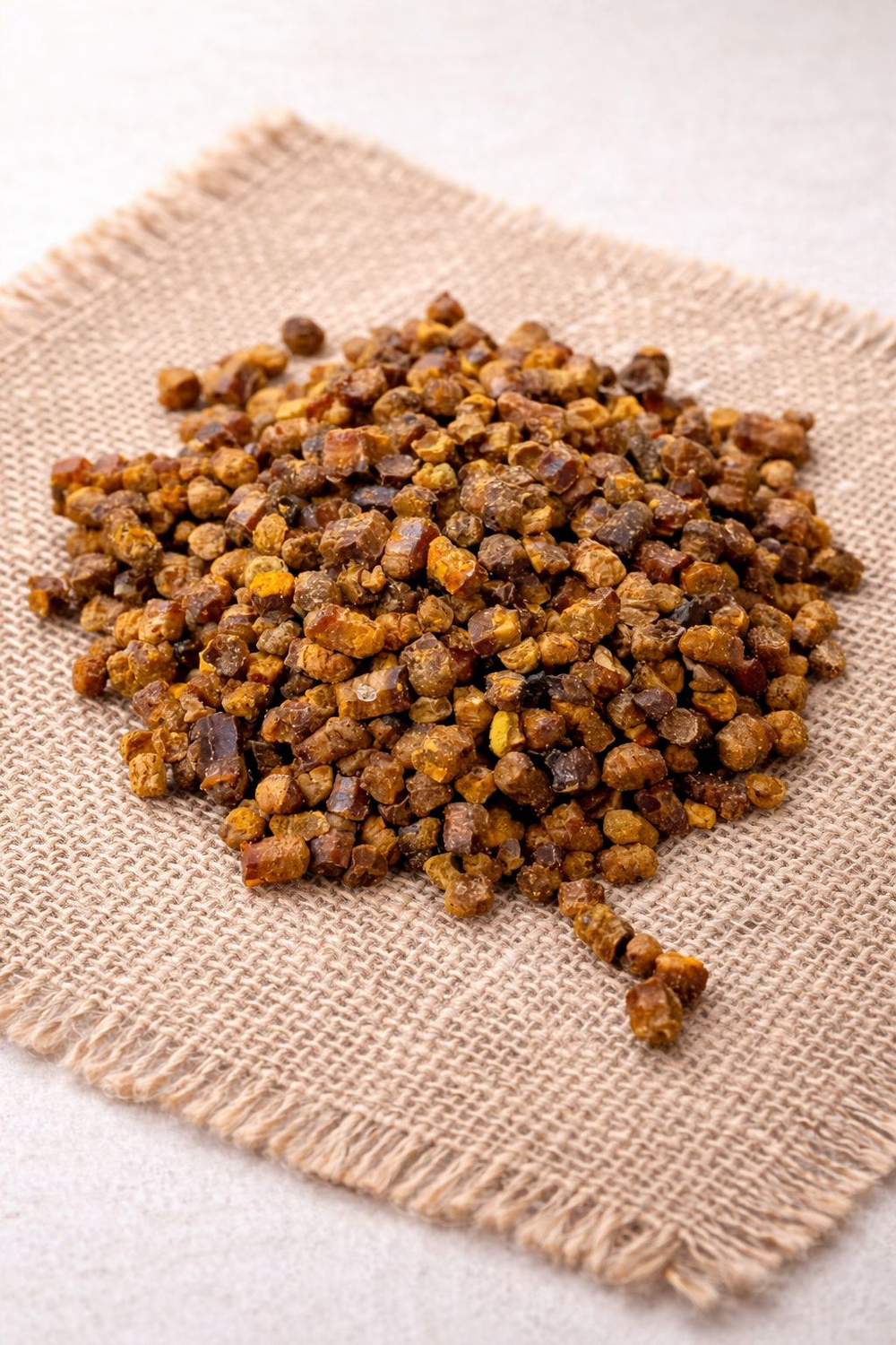 Перга пчелиная в сотах нативная, медово- перговые соты, 350гр. Алтайский край