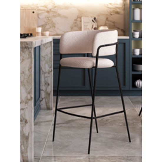 Стул барный Нэлли белый