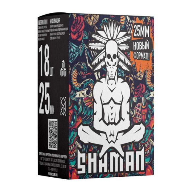 Уголь Кокосовый 25мм - Shaman 18 шт