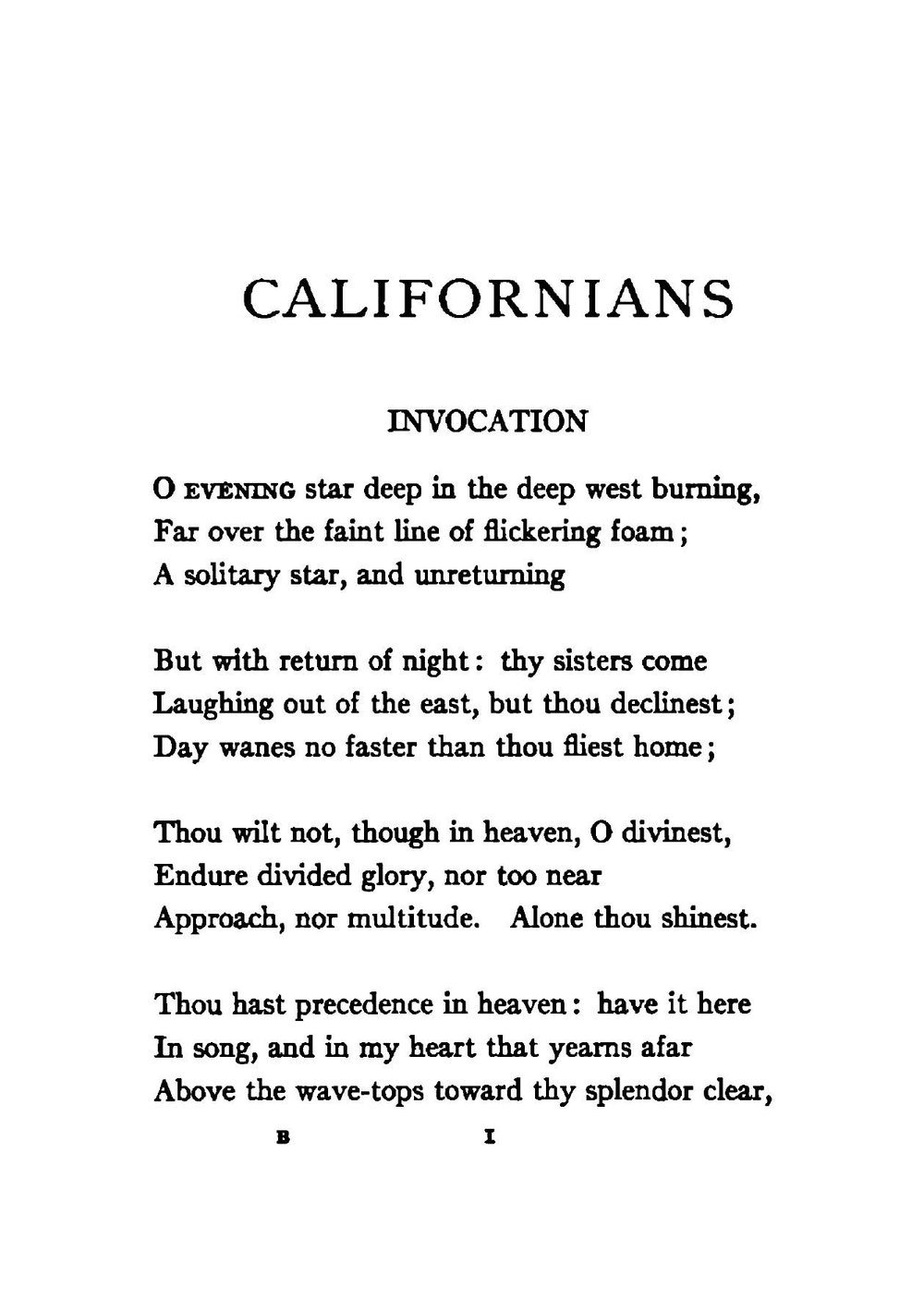 Californians | Jeffers Robinson