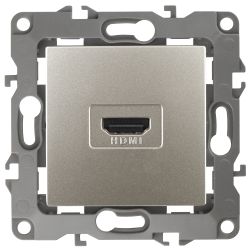 Розетка ЭРА Серия 12 12-3114-15 HDMI IP20 перламутр