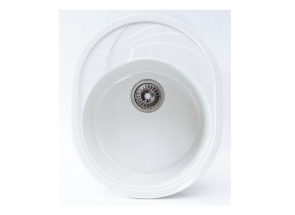 Мойка каменная S-20 глянец (Sim Gran), Белый крап