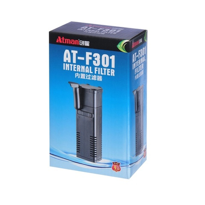ATMAN AT-F301 Фильтр внутренний для аквариумов до 50 литров, 230 л/ч, 2,5W