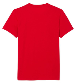 Мужская теннисная футболка Lacoste Tennis x Novak Djokovic Pack - red/navy blue