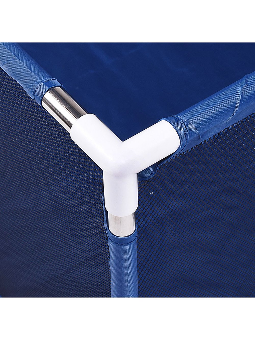 Манеж детский прямоугольный (120*180*60) цвет синий (М11-1)