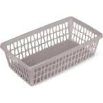 Корзина для хранения Велетта 25х7см коричнево-серая С712КСЕР (комплект 38 шт)