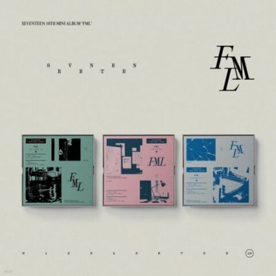 Альбом SEVENTEEN - FML 10th Mini Album 3 Version SET