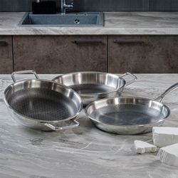 Сотейник из нержавеющей стали Gipfel Melania 52109 28 см