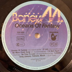 Винтажная виниловая пластинка LP Boney M Oceans Of Fantasy (Germany 1979) Bahama Mama