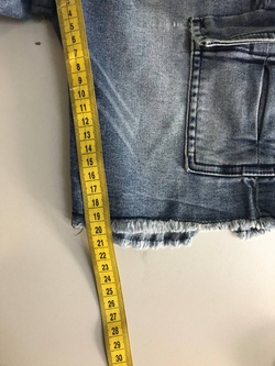 Шорты джинсовые, маркировка 134, визуально на 9 лет