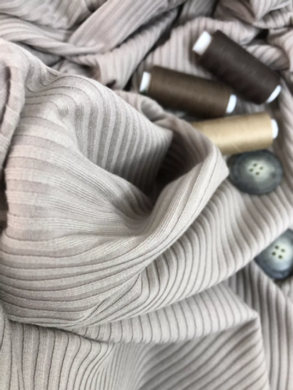 Трикотаж лапша, беж New Mars С2