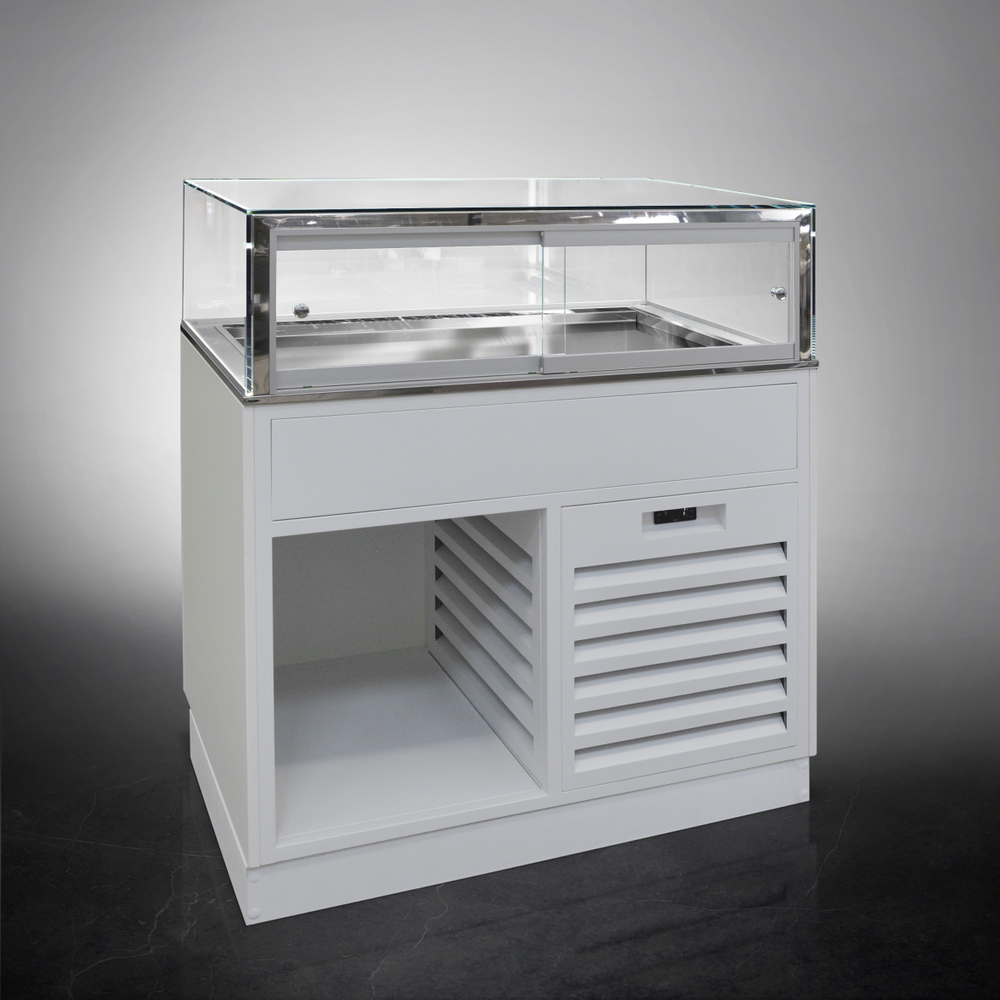 Кондитерская напольная холодильная витрина Finist GLASSIER 58 LUX